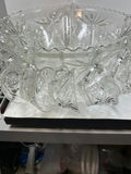 Anchor Hocking Early American Prescut Punch Bowl Set with 12 Cups - thumbnail 4 of 9