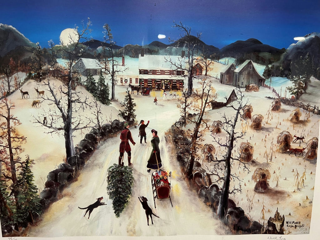 O Christmas Tree - Will Moses Limited Edition Print 24" X 22" - image 5 of 8
