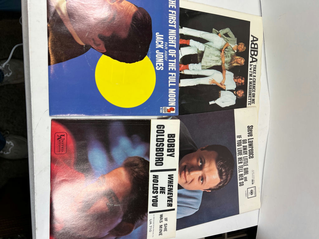 Vintage Lot of 66 45's 7-Inch Vinyl Records and Sleeves Collection - image 20 of 20