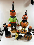 Halloween pumpkin and clown figurine collection - thumbnail 1 of 7