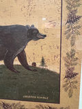 Framed Bear Print by Warren Kimble - 17" X 17" - thumbnail 3 of 3