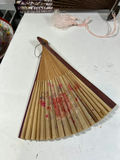 Assorted decorative oriental folding fans - thumbnail 4 of 5