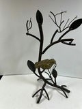 Iron Tree Jewelry Display Stand with Bird - thumbnail 1 of 5