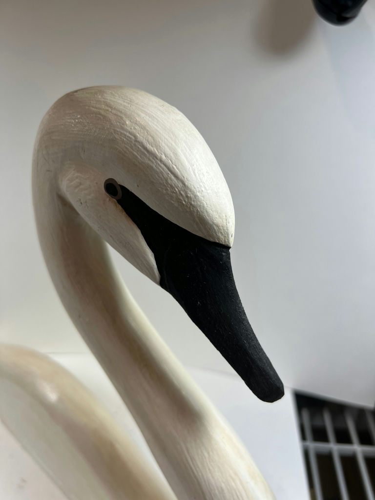 Swan sculpture from The Boyds Collection - Hand Signed - image 2 of 8