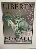 Liberty for All poster with Lambda Legal materials 25" x 19" - thumbnail 1 of 5