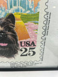 Wizard of Oz framed T-SHIRT postage stamp art - 15" X 15" - thumbnail 3 of 3