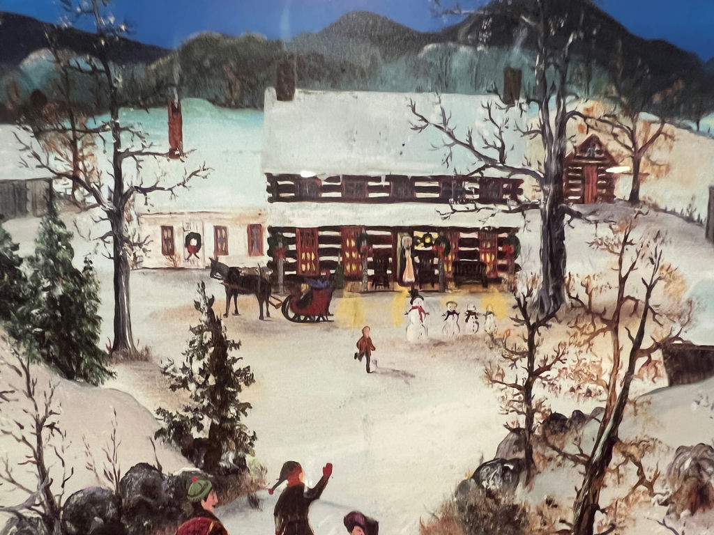 O Christmas Tree - Will Moses Limited Edition Print 24" X 22" - image 6 of 8