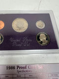 1986 United States Proof Coin Set in Purple Case - thumbnail 5 of 7
