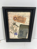 Framed Keepsake Collage with Key to My Heart 9 X 7 - thumbnail 1 of 4