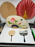 Assorted decorative handheld fans - thumbnail 1 of 6