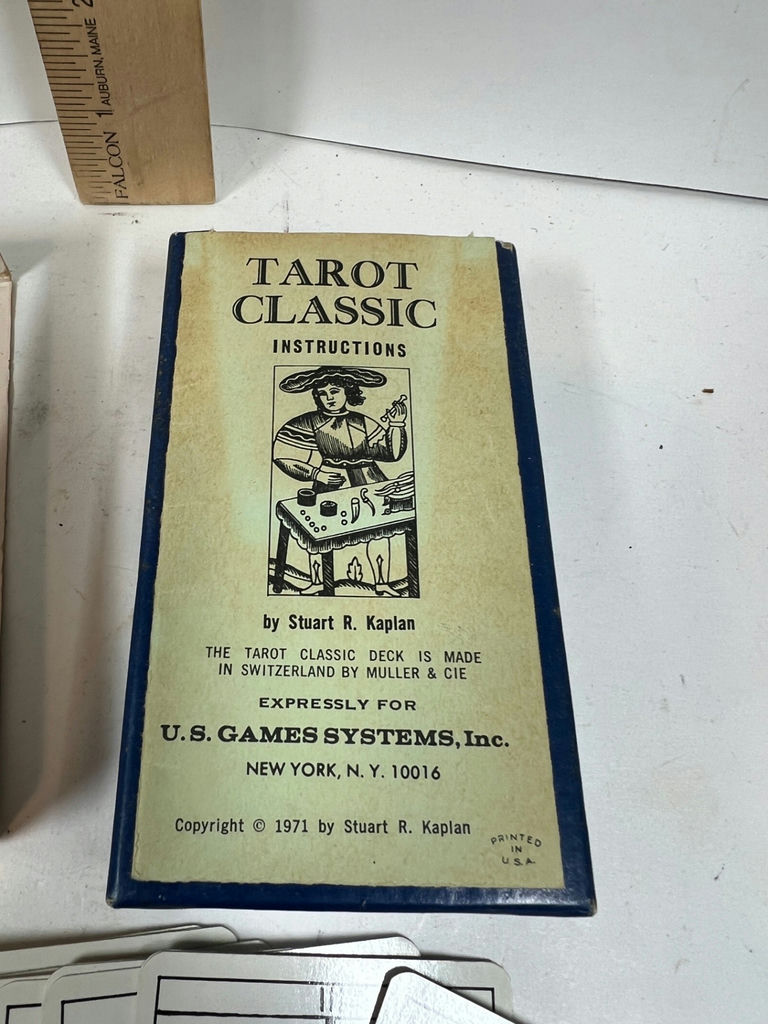 Tarot Classic deck with instruction booklet and boxes - image 4 of 4