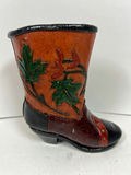 Three cowboy boots and a boot-shaped glass mug - thumbnail 3 of 5