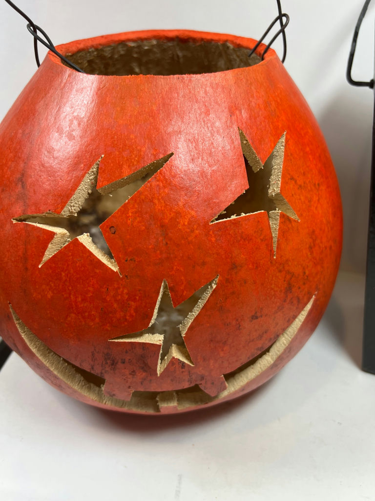 Halloween Pumpkin Lantern and Starry Decorative Box - image 2 of 4