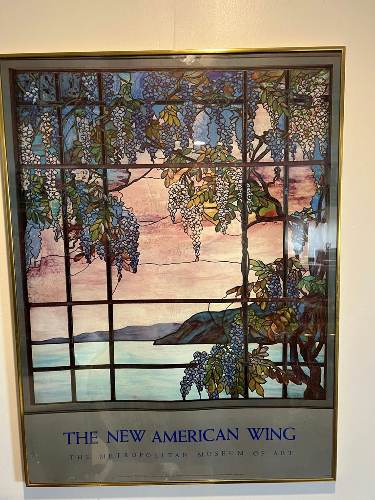 The New American Wing Stained Glass Window Poster 36 X 30 - image 1 of 4