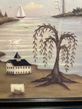 Once Upon a Time – Landscape painting by John Sliney 21" x 21" - thumbnail 3 of 5
