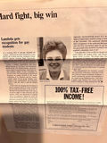 Liberty for All poster with Lambda Legal materials 25" x 19" - thumbnail 5 of 5