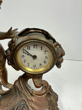 Bronze cherub clock statue - thumbnail 4 of 7