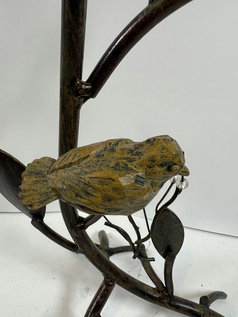 Iron Tree Jewelry Display Stand with Bird - image 3 of 5