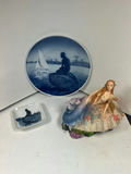 Mermaid-themed Royal Copenhagen porcelain set - thumbnail 1 of 8