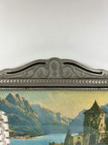 Framed landscape print with built-in thermometer - thumbnail 3 of 4