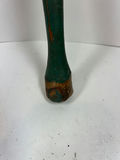 Carved wooden head on decorative staff - 21" Long - thumbnail 3 of 6