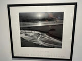 Framed Ansel Adams photograph: Fiat Lux – Birds on a Beach, Evening, 1966 27" X 20" - thumbnail 1 of 5
