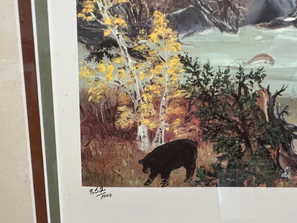 Indian Summer print by Will Moses 27" x 21" - image 3 of 8