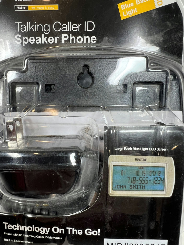 Vivitar Talking Caller ID Speaker Phone in packaging - image 6 of 6