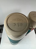 Two VINTAGE Thermos Insulated Bottles with Cups and Caps - thumbnail 2 of 4