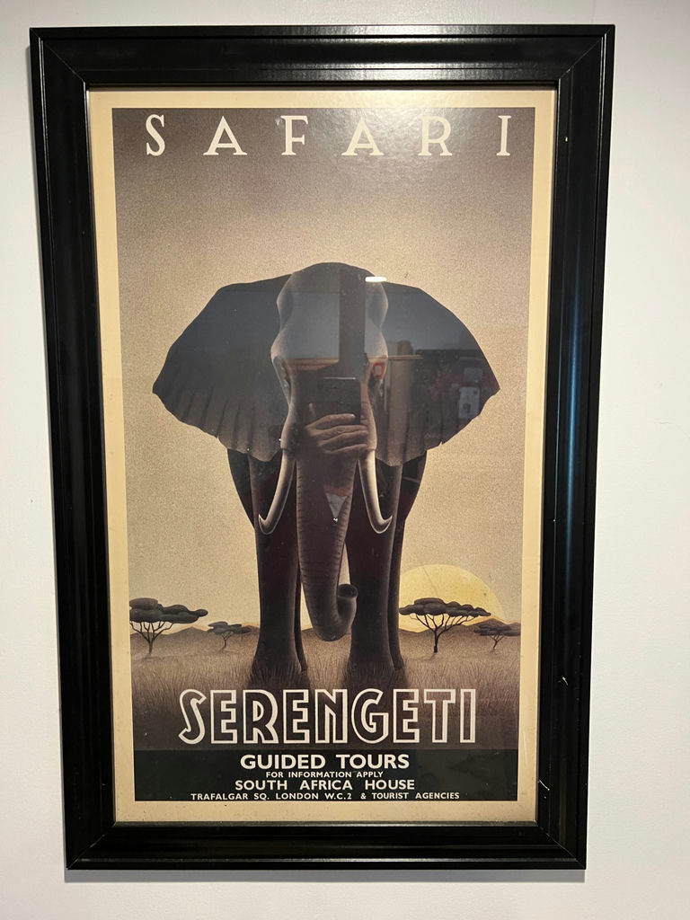 Safari Serengeti Elephant Poster 31" x 21" - image 1 of 5