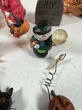 Halloween Figurines and Ornaments (Cats, Pumpkins, Grave Marker) - thumbnail 10 of 10