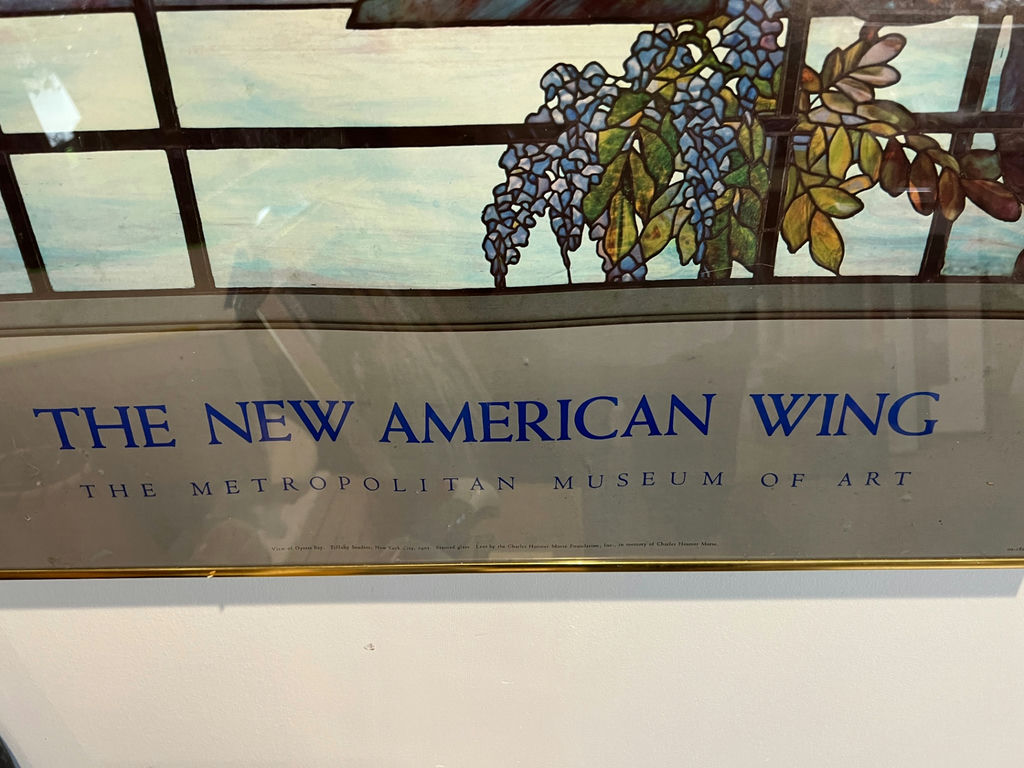 The New American Wing Stained Glass Window Poster 36 X 30 - image 2 of 4