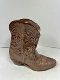 Three cowboy boots and a boot-shaped glass mug - thumbnail 5 of 5