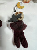 Halloween Figurines and Ornaments (Cats, Pumpkins, Grave Marker) - thumbnail 6 of 10