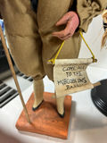 Halloween pumpkin-headed and scarecrow figurines - thumbnail 5 of 6