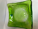 Blue and Green Square Glass Dishes - thumbnail 2 of 5