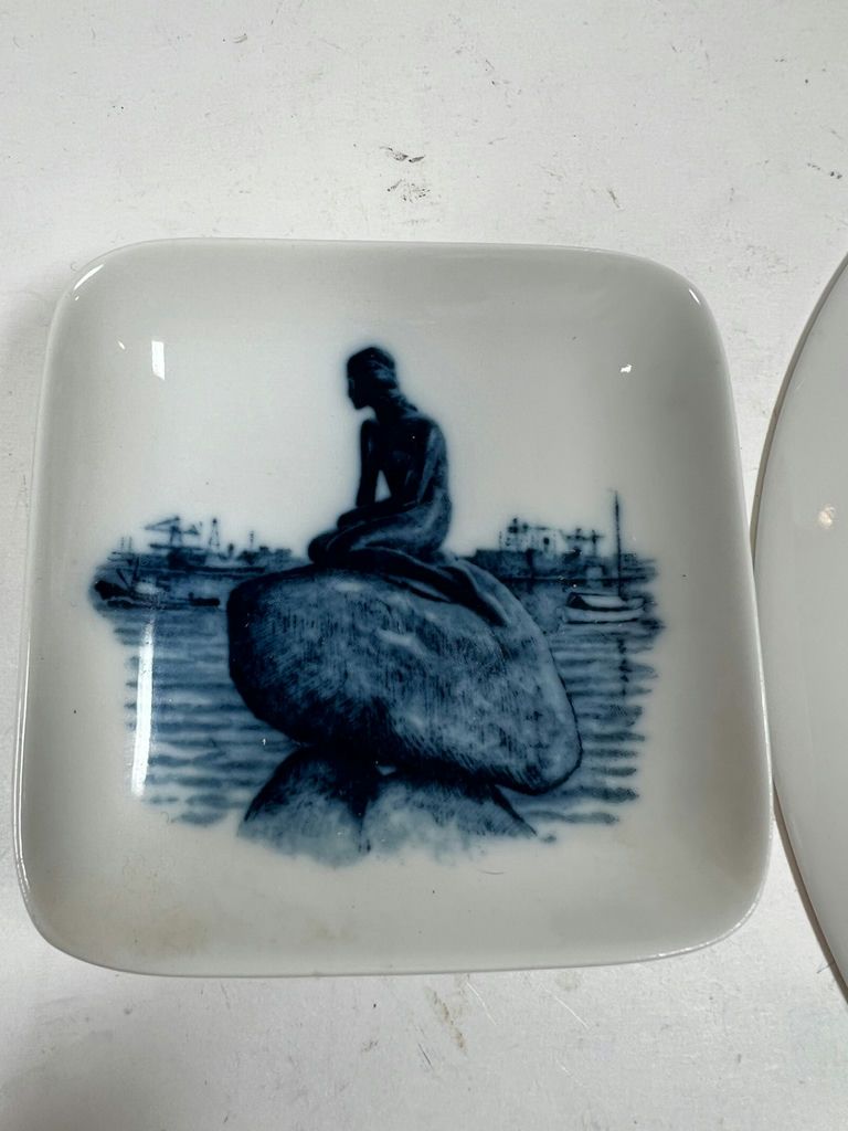 Mermaid-themed Royal Copenhagen porcelain set - image 4 of 8