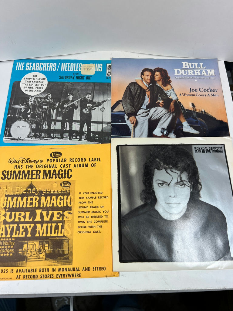Vintage Lot of 66 45's 7-Inch Vinyl Records and Sleeves Collection - image 17 of 20