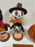 Halloween decor figures and pumpkins collection - thumbnail 3 of 9