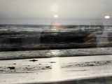 Framed Ansel Adams photograph: Fiat Lux – Birds on a Beach, Evening, 1966 27" X 20" - thumbnail 5 of 5