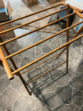 ANTIQUE Wooden folding clothes drying rack - thumbnail 3 of 4