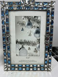 Two decorative photo frames with jeweled borders for 4" x 6" Photos - thumbnail 3 of 3