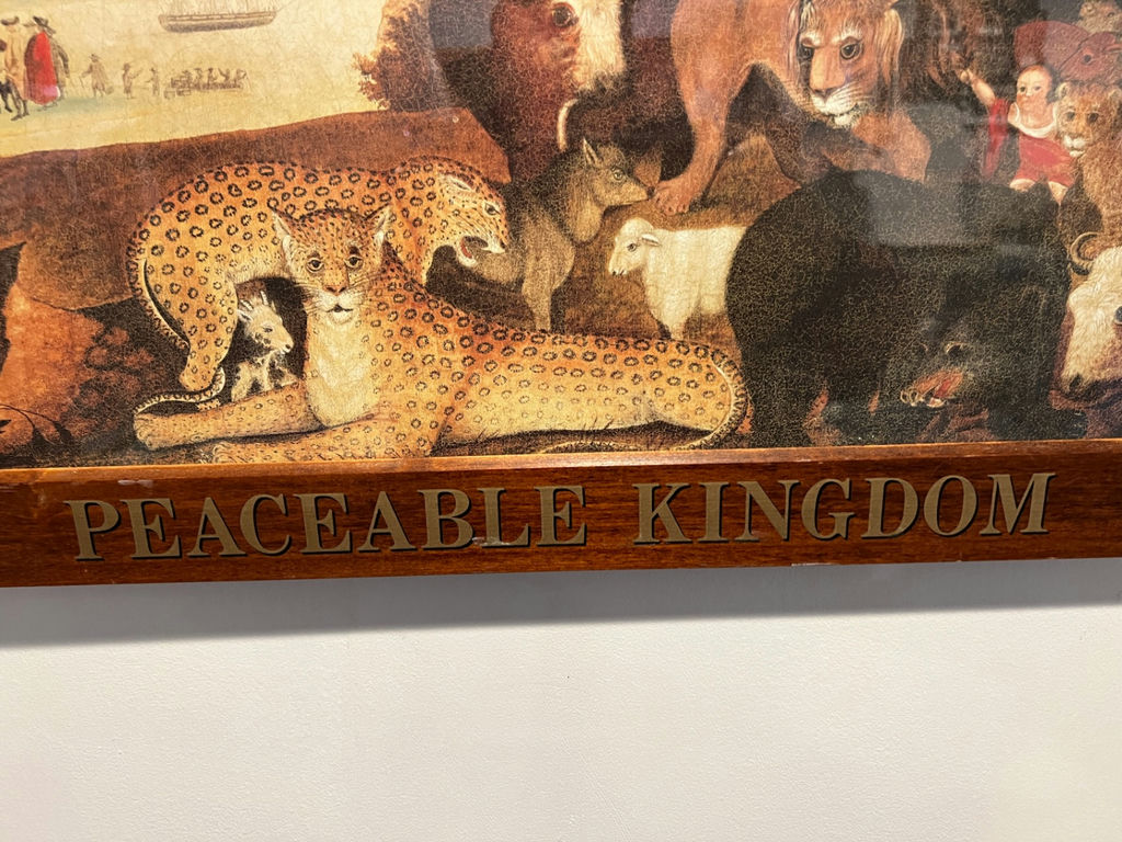 Peaceable Kingdom framed art prints 22 X 18 - image 2 of 9