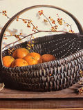Oranges in a Wicker Basket Still Life 33 x 19 - thumbnail 2 of 4