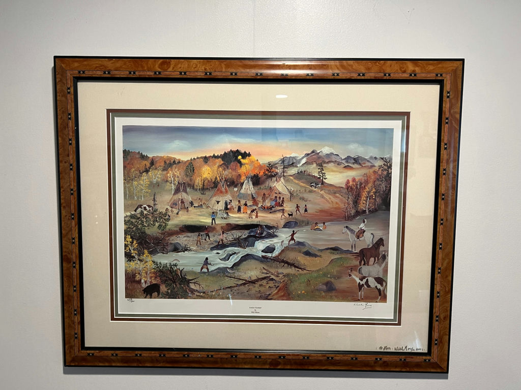 Indian Summer print by Will Moses 27" x 21" - image 1 of 8