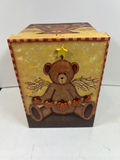 Bear and Pumpkin Themed Decorative Box - thumbnail 1 of 4