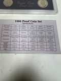 1986 United States Proof Coin Set in Purple Case - thumbnail 7 of 7