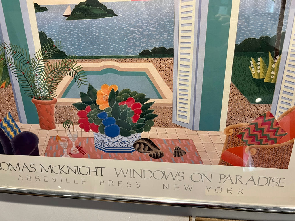Thomas McKnight Windows on Paradise 28" X 28" - image 4 of 6