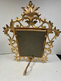 Antique gilded ornate photo frame with Victorian portrait - thumbnail 4 of 4