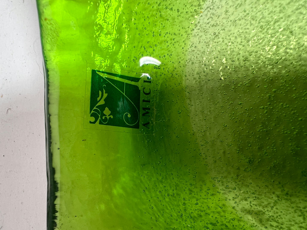 Blue and Green Square Glass Dishes - image 4 of 5